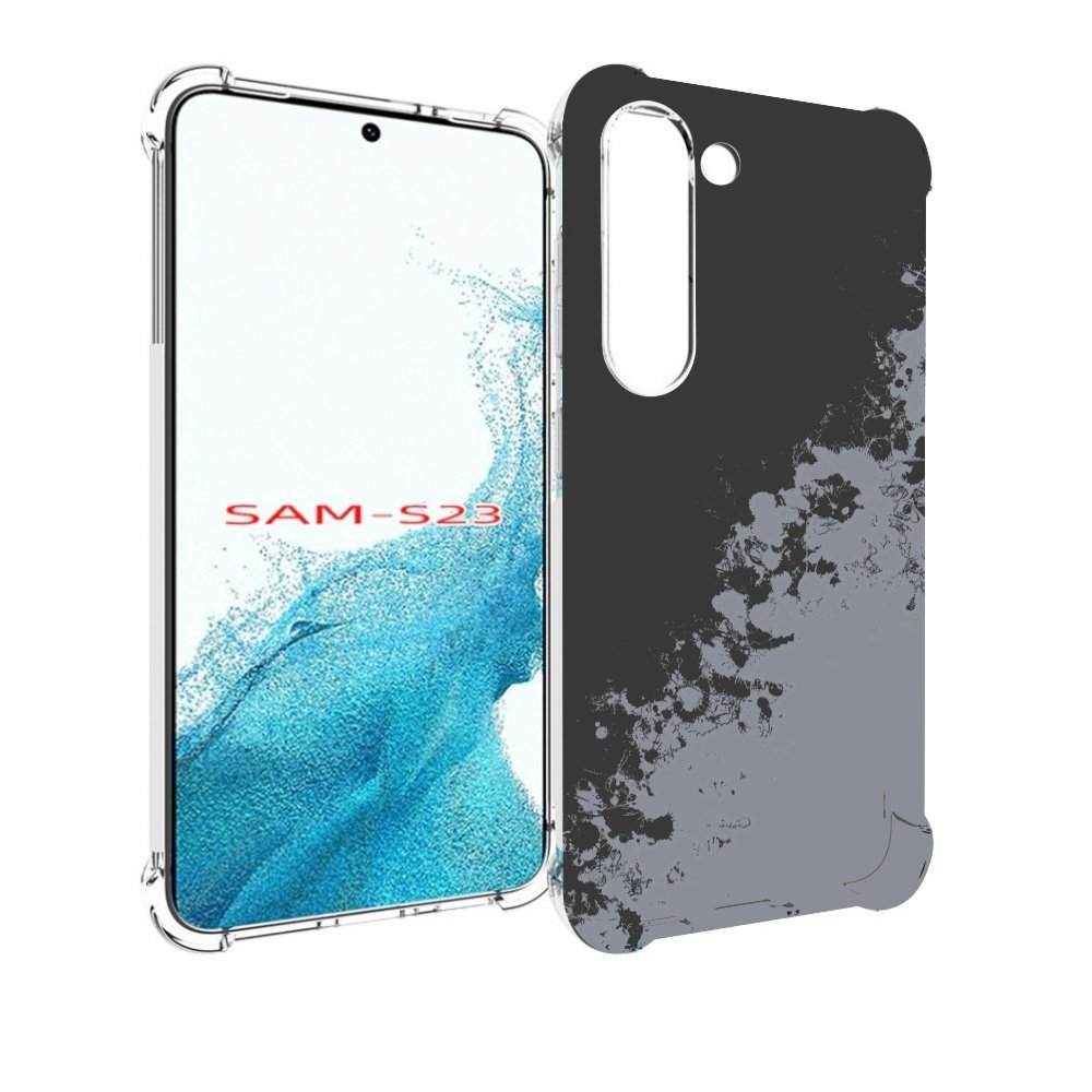 

Чехол MyPads серый-эстетичный для Samsung Galaxy S23, Прозрачный, Tocco