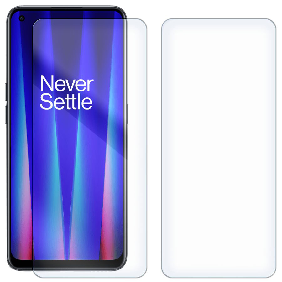 

Комплект из 2-x защитных гибридных стекол для OnePlus Nord CE