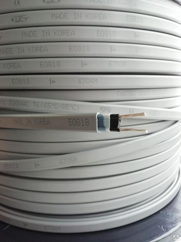 Греющий кабель SRL 16-2 Eastec