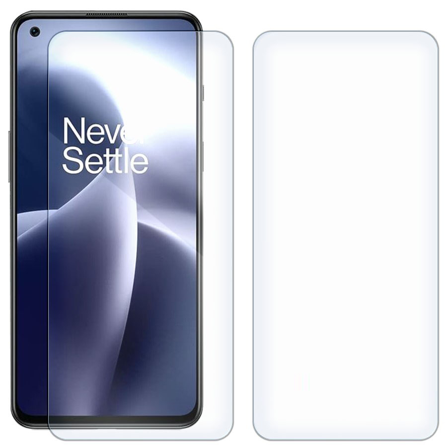 

Комплект из 2-x защитных гибридных стекол для OnePlus Nord 2T