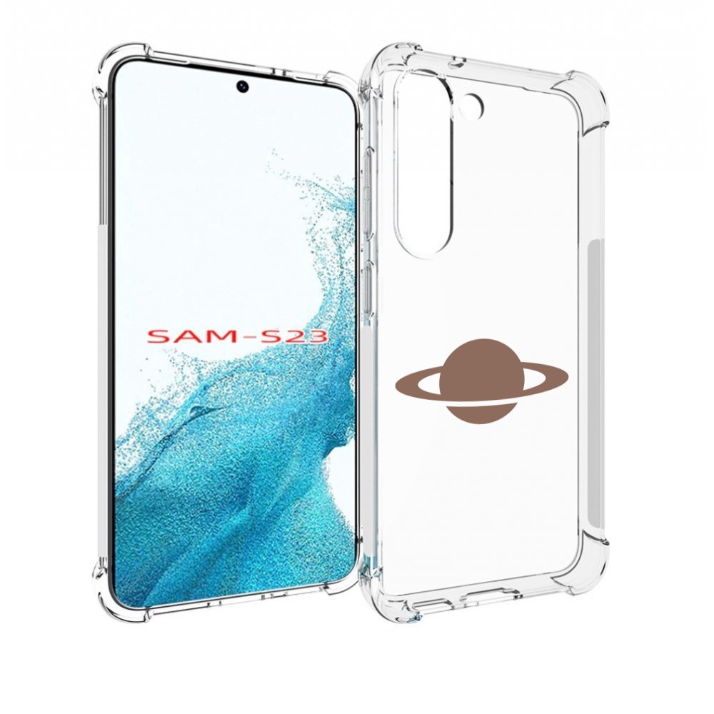 

Чехол MyPads сатурн для Samsung Galaxy S23, Прозрачный, Tocco