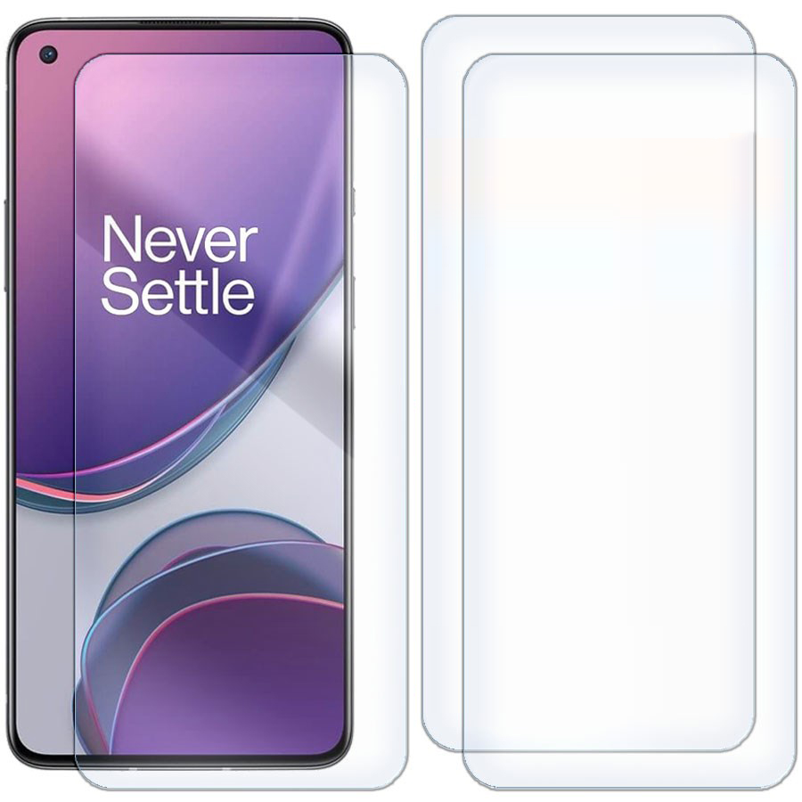 

Комплект из 3-x защитных гибридных стекол для OnePlus 8T