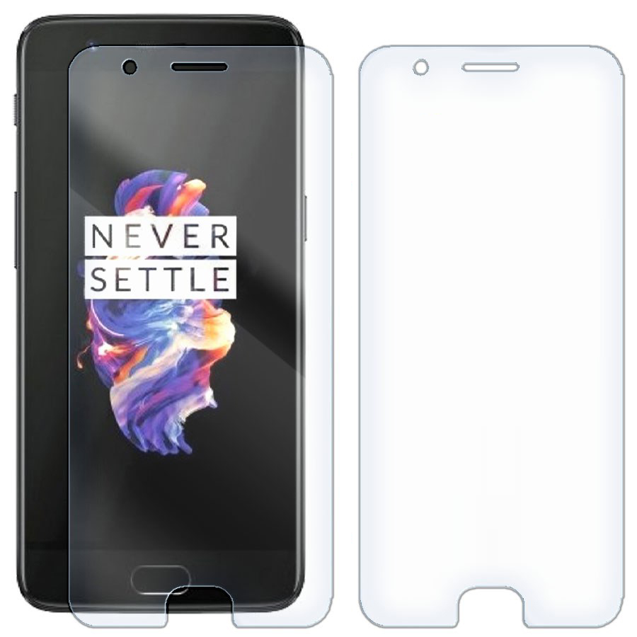 

Комплект из 2-x защитных гибридных стекол для OnePlus 5