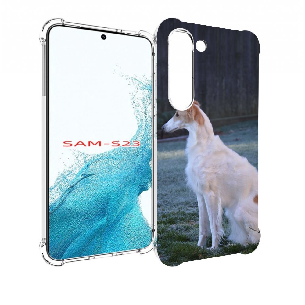 

Чехол MyPads русская псовая борзая для Samsung Galaxy S23, Прозрачный, Tocco