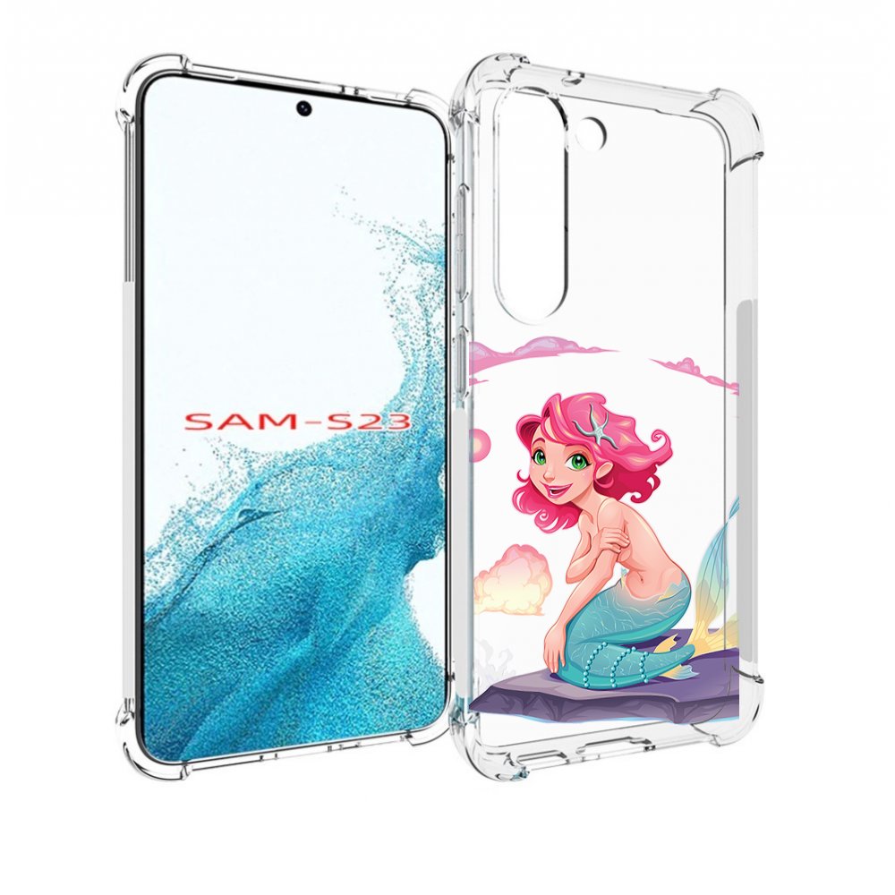 

Чехол MyPads русалочка для Samsung Galaxy S23, Прозрачный, Tocco
