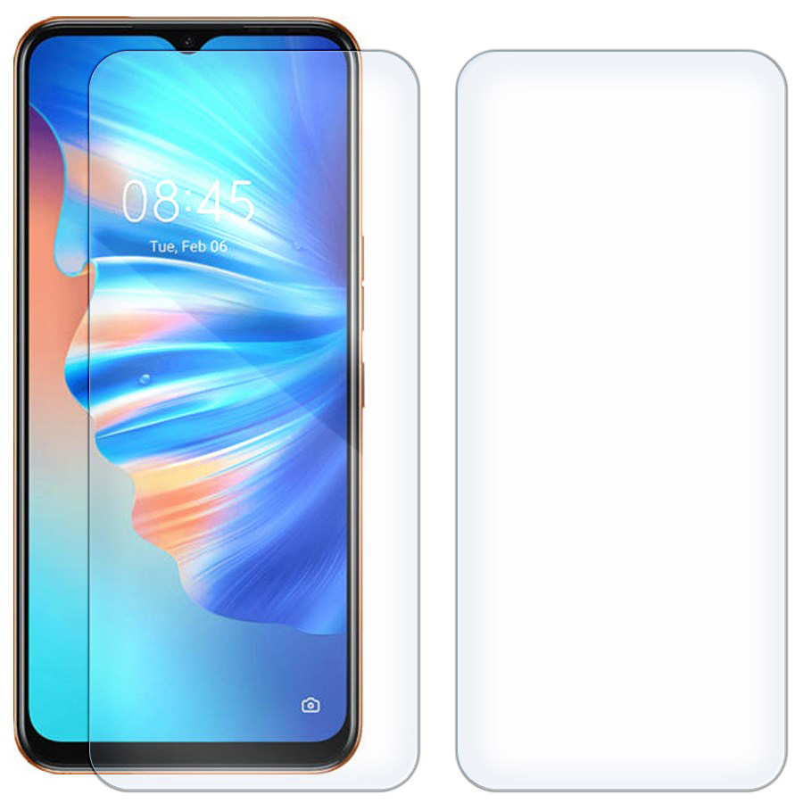 

Комплект из 2-x защитных гибридных стекол для Tecno Spark 8T