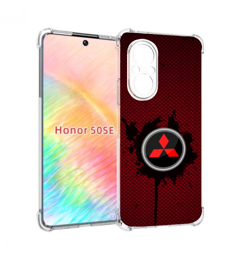 

Чехол бампер MyPads мицубиси mitsubishi 2 для Honor 50 SE против, Прозрачный, Tocco