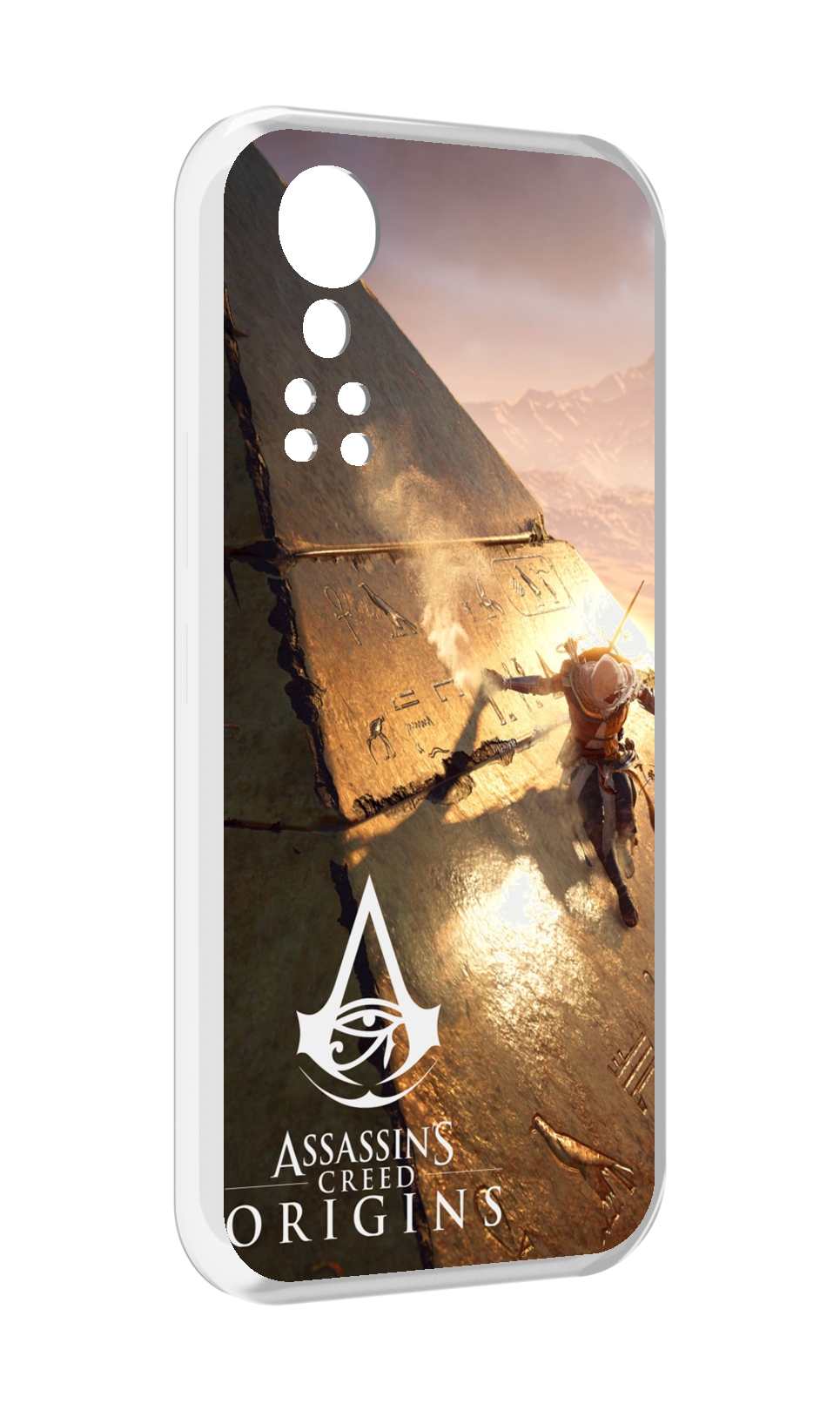 

Чехол MyPads Assassin's Creed Origins для ZTE Axon 30 5G / Axon 30S, Прозрачный, Tocco