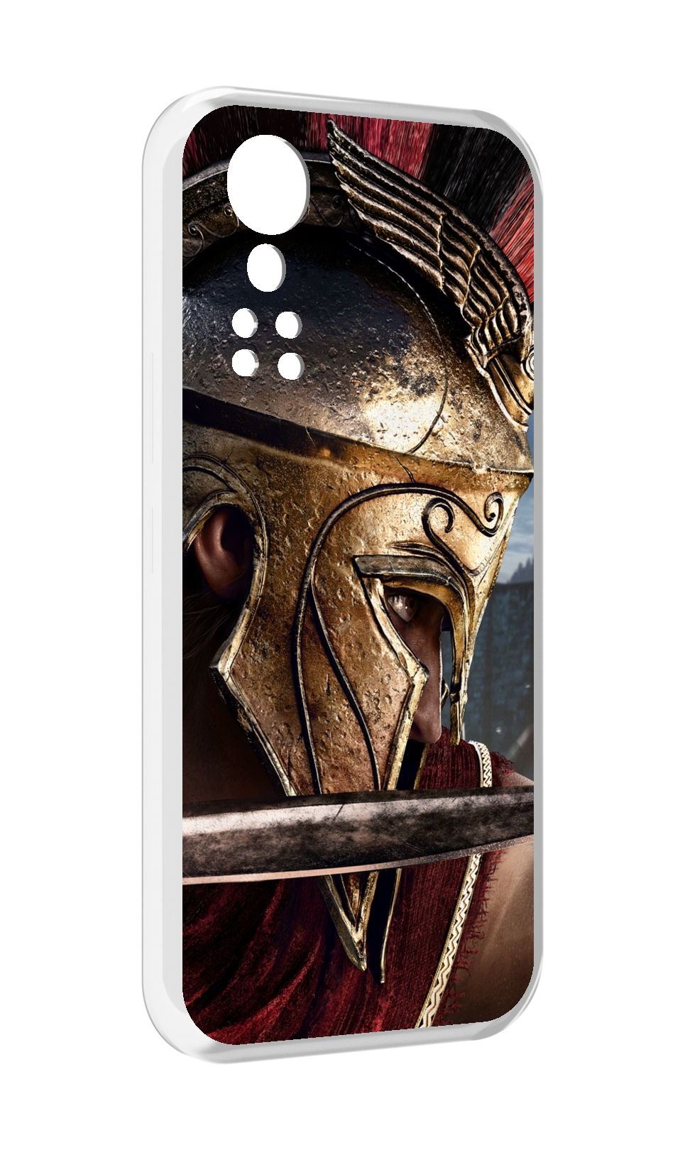 

Чехол MyPads Assassin's Creed Odyssey для ZTE Axon 30 5G / Axon 30S, Прозрачный, Tocco