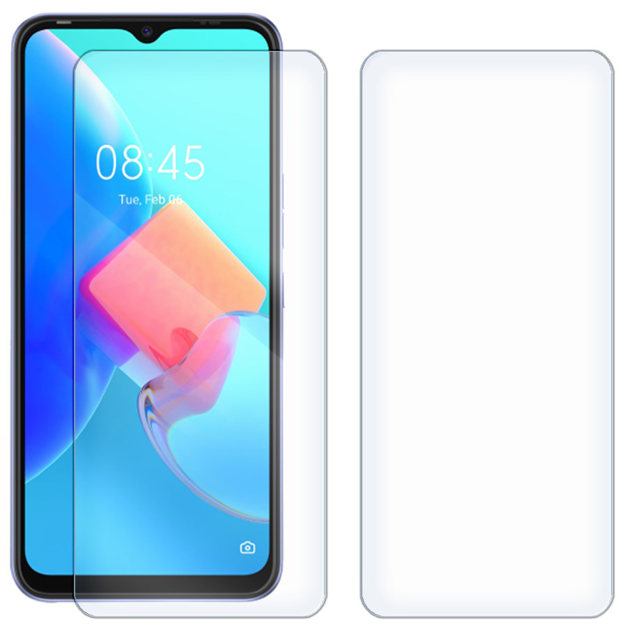 

Комплект из 2-x защитных гибридных стекол для Tecno Spark 8C