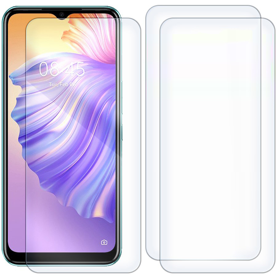 

Комплект из 3-x защитных гибридных стекол для Tecno Spark 8