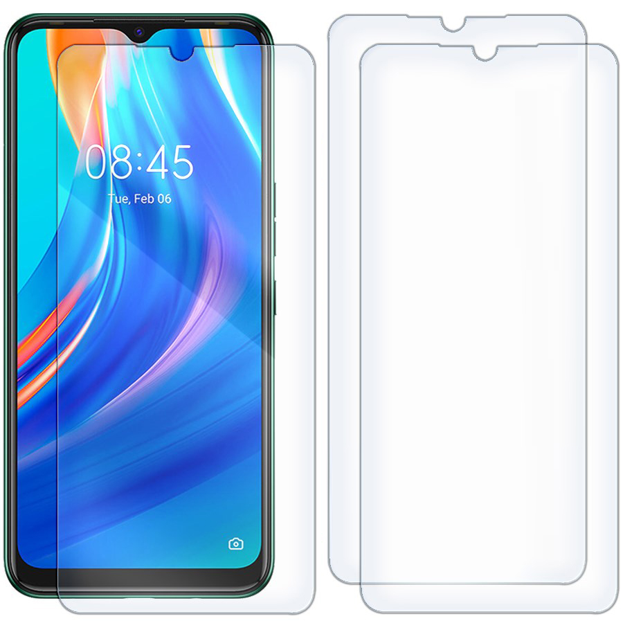 

Комплект из 3-x защитных гибридных стекол для Tecno Spark 7