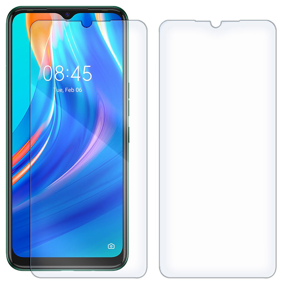 

Комплект из 2-x защитных гибридных стекол для Tecno Spark 7