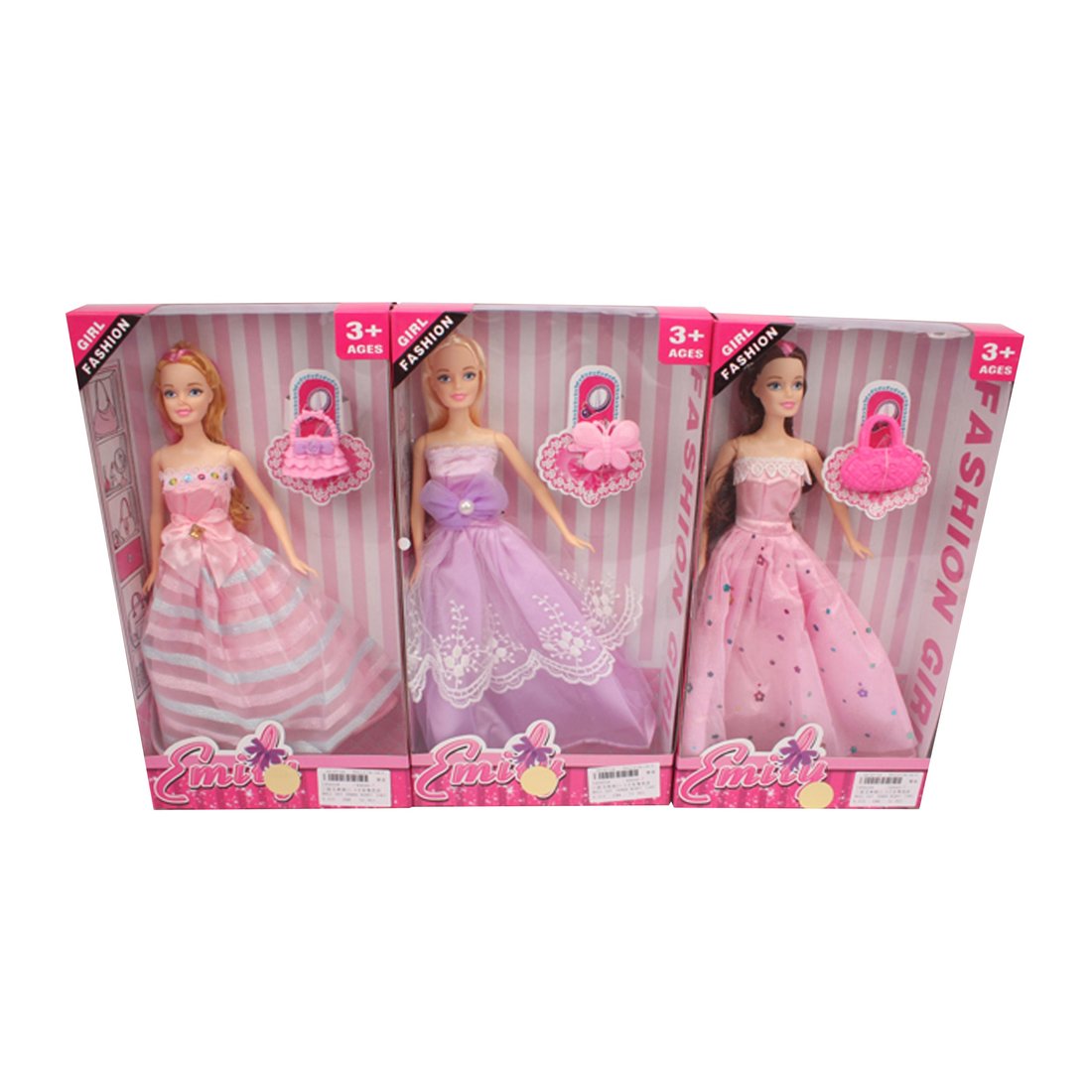 

Кукла Наша Игрушка Красотка, 30 см, 1 предмет KD040-7, "Красотка", 30 см, 1 предмет
