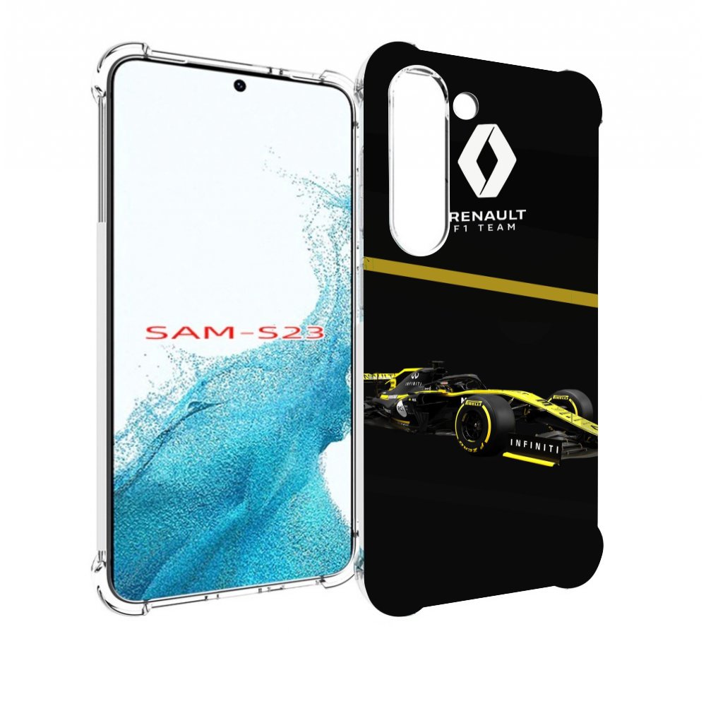 

Чехол Mypads Renault 2 Для Samsung Galaxy S23, Прозрачный, Tocco