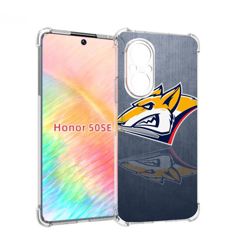 

Чехол бампер MyPads металлург магнитогорск для Honor 50 SE проти, Прозрачный, Tocco