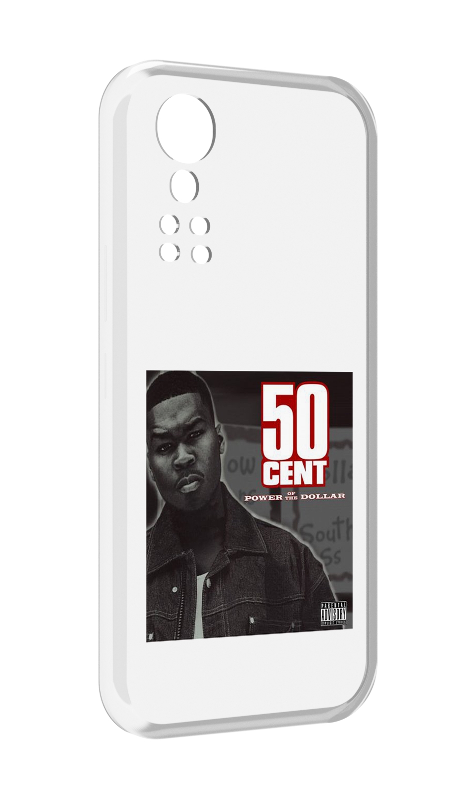 

Чехол MyPads 50 Cent - Power Of The Dollar для ZTE Axon 30 5G / Axon 30S, Прозрачный, Tocco