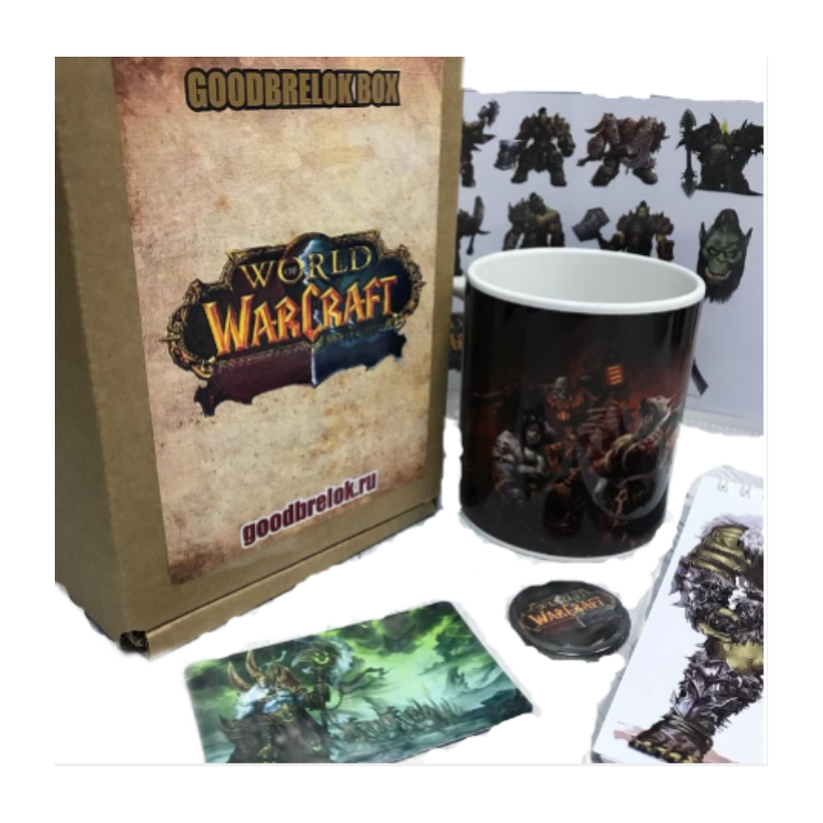 

Бокс GOODbrelok Warcraft, Варкрафт Малый