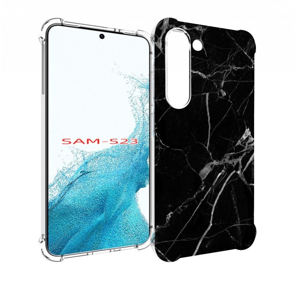 

Чехол MyPads разбитое стекло для Samsung Galaxy S23, Прозрачный, Tocco