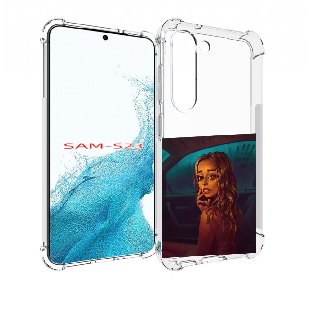

Чехол MyPads пуп-невесты женский для Samsung Galaxy S23, Прозрачный, Tocco