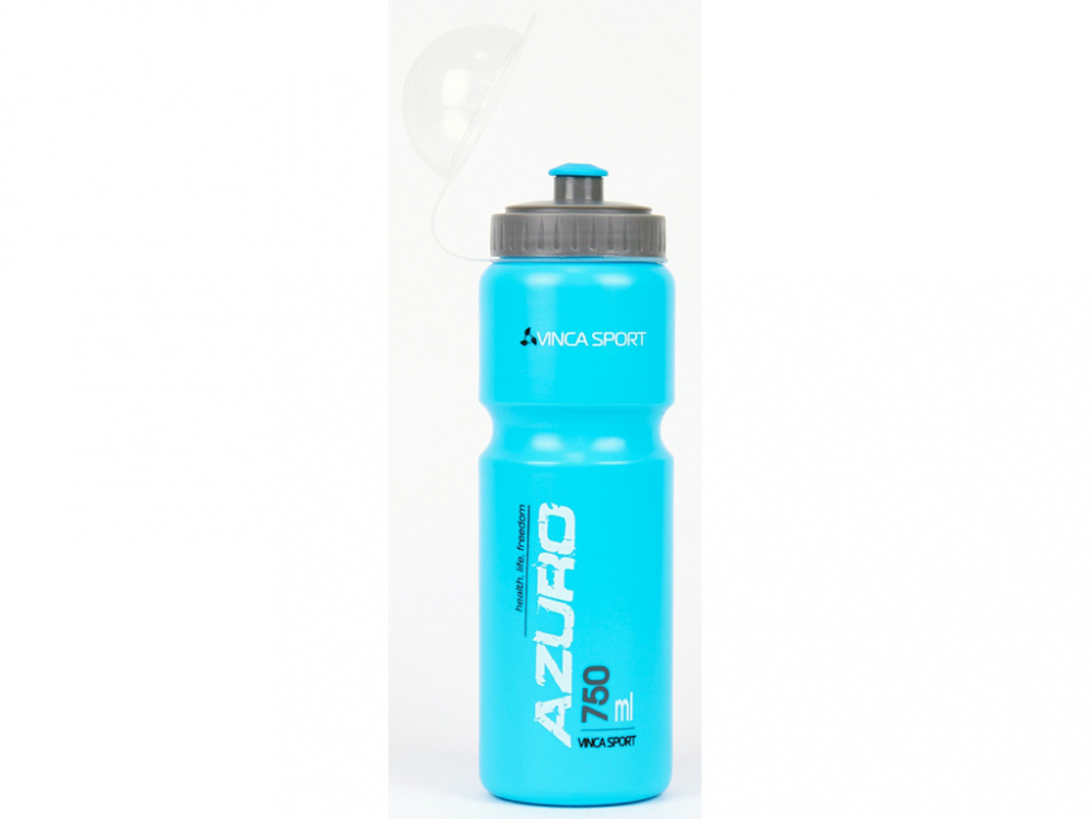 Фляга 750 мл VINCA с защитой от пыли непрозрачная (голубой) Azuro