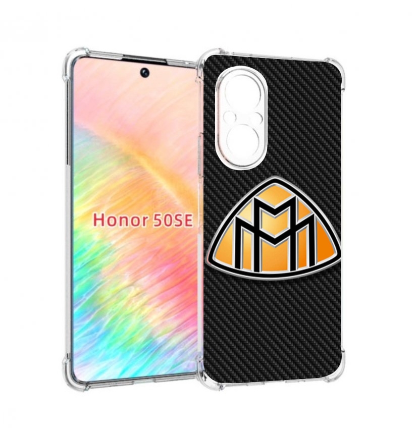 

Чехол бампер MyPads маибах maybach для Honor 50 SE противоударный, Прозрачный, Tocco