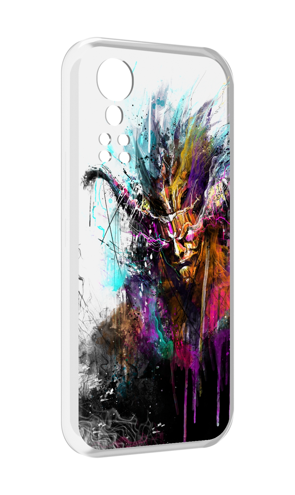 Чехол MyPads яркий дьявол для ZTE Axon 30 5G / Axon 30S