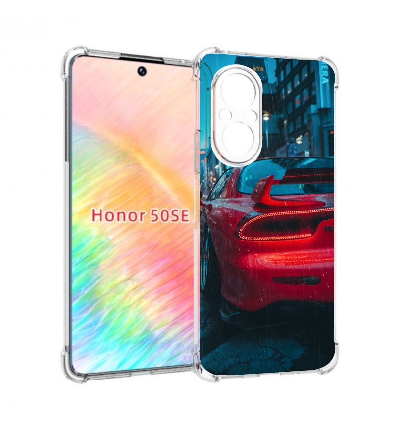 Чехол бампер MyPads мазда-рх7 для Honor 50 SE противоударный