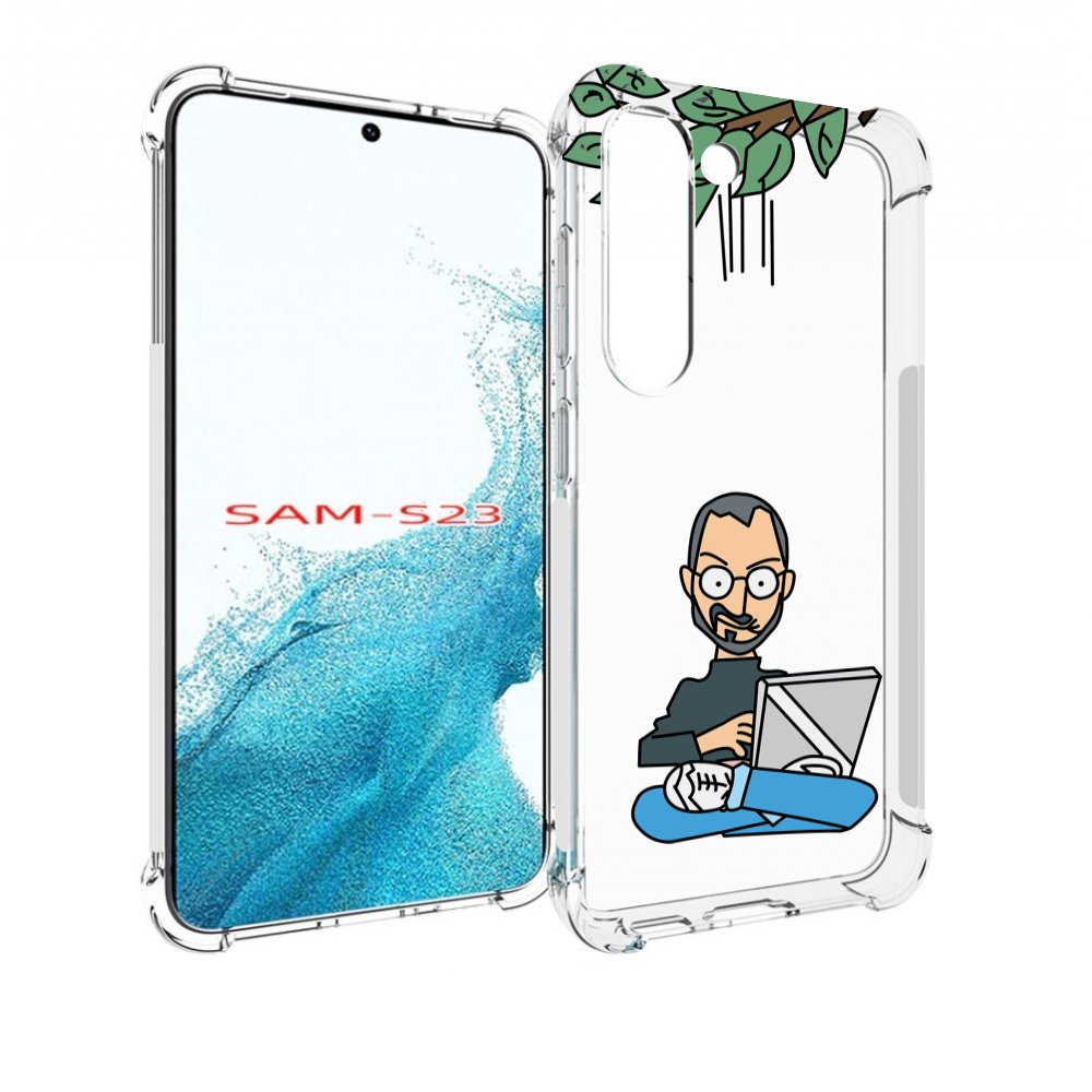 

Чехол MyPads программист для Samsung Galaxy S23, Прозрачный, Tocco
