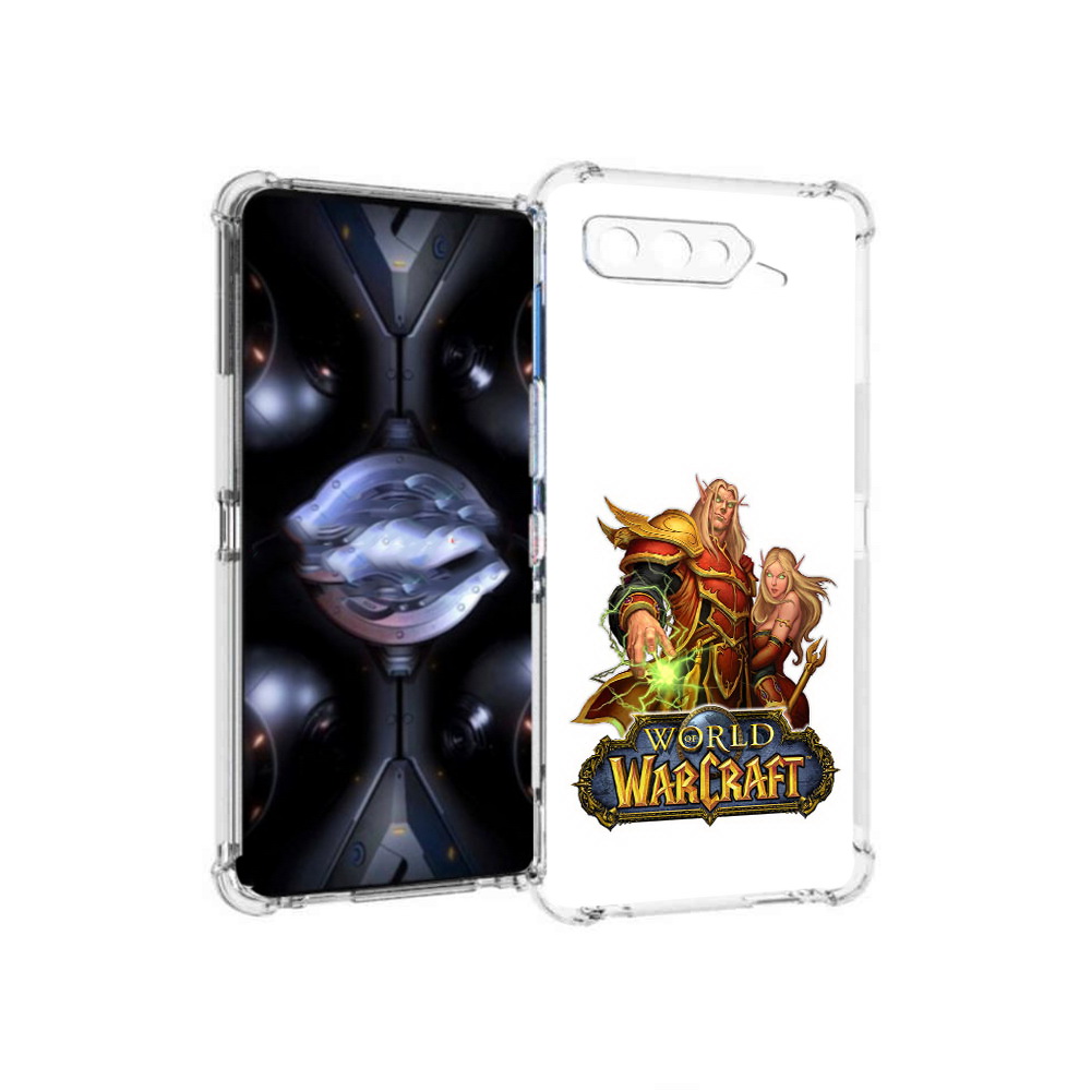 

Чехол MyPads Tocco для Asus ROG Phone 5 Pro варкрафт2, Прозрачный, Tocco