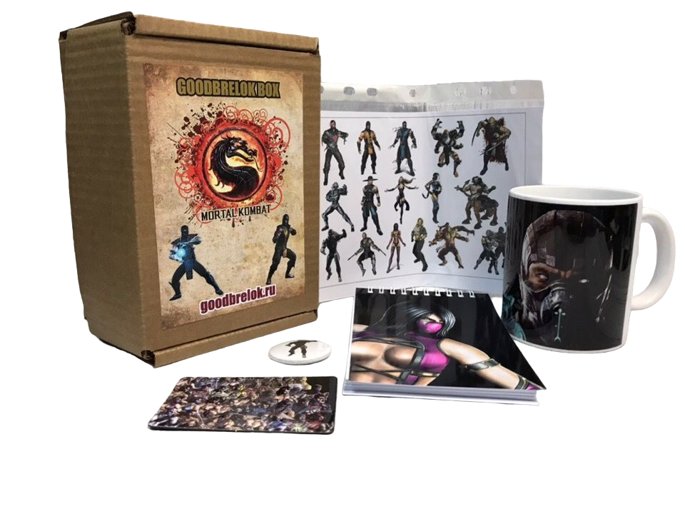 

Бокс GOODbrelok Малый Мортал Комбат, Mortal Kombat
