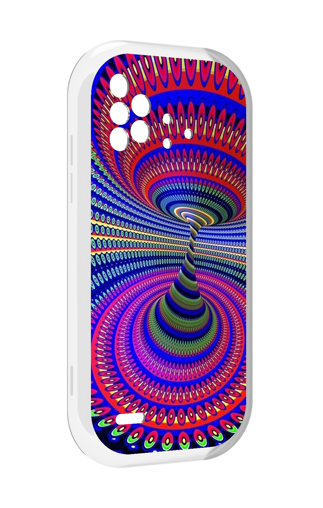 

Чехол MyPads оптическая иллюзия для UMIDIGI Bison X10 / X10 Pro, Прозрачный, Tocco