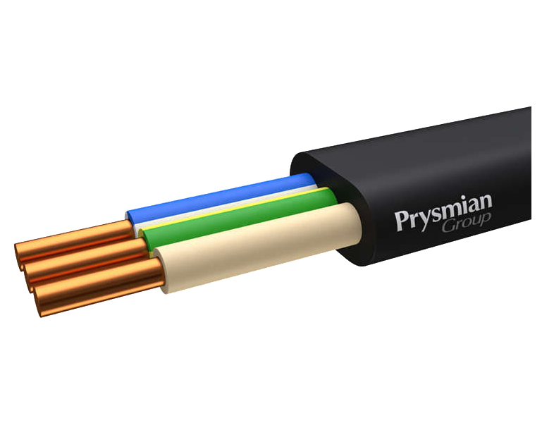 фото Кабель силовой ввг-пнг(а)-ls 3х4,0ок(n,pe)-0,66 гост (prysmian) рэк-prysmian