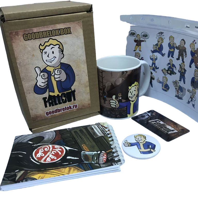 

Бокс GOODbrelok Малый Fallout, Фоллаут