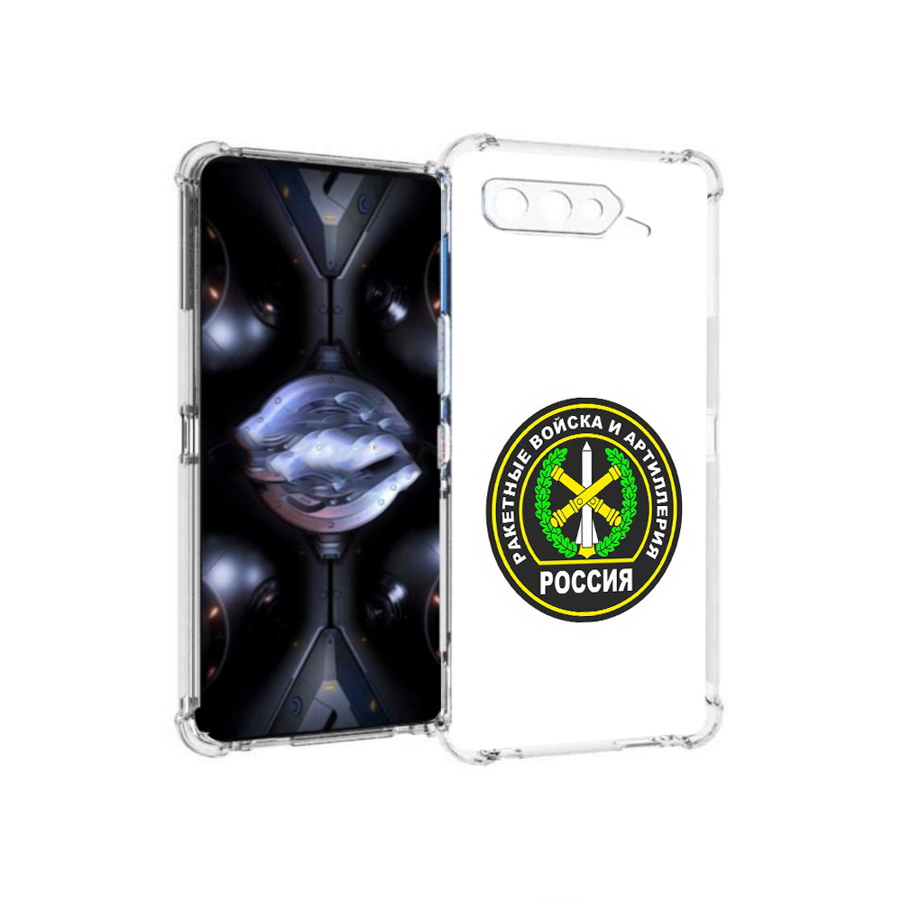 

Чехол MyPads Tocco для Asus ROG Phone 5 Pro артиллерия, Прозрачный, Tocco