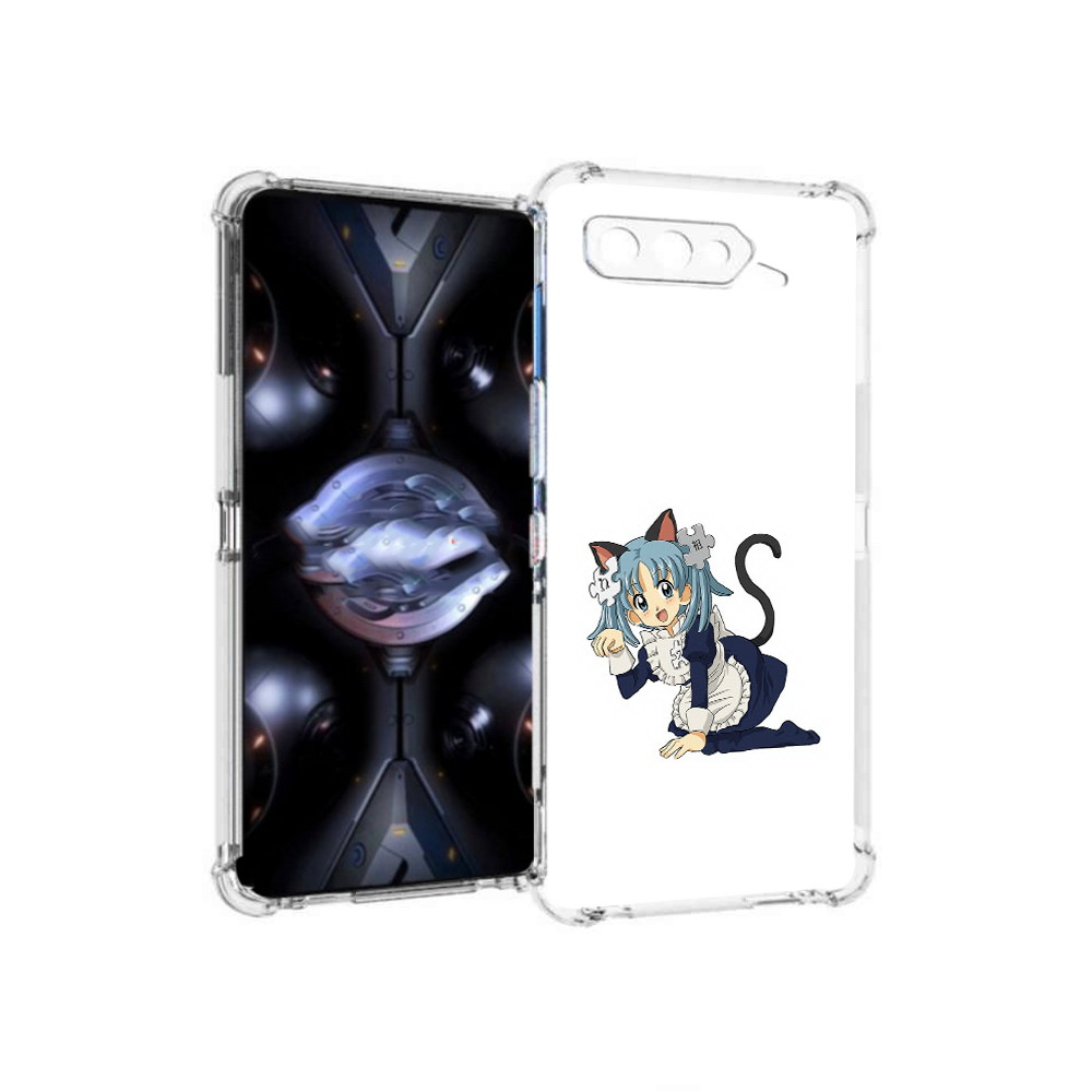 

Чехол MyPads Tocco для Asus ROG Phone 5 Pro аниме3, Прозрачный, Tocco