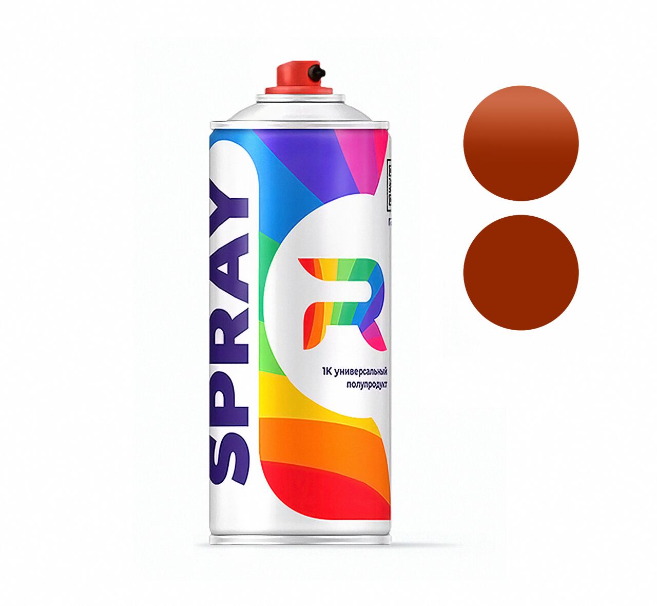 

Автомобильная краска RAL 8004 - RAL8004 (Базовая) RAL1 аэрозоль 520 мл, RAL 8004 - RAL8004