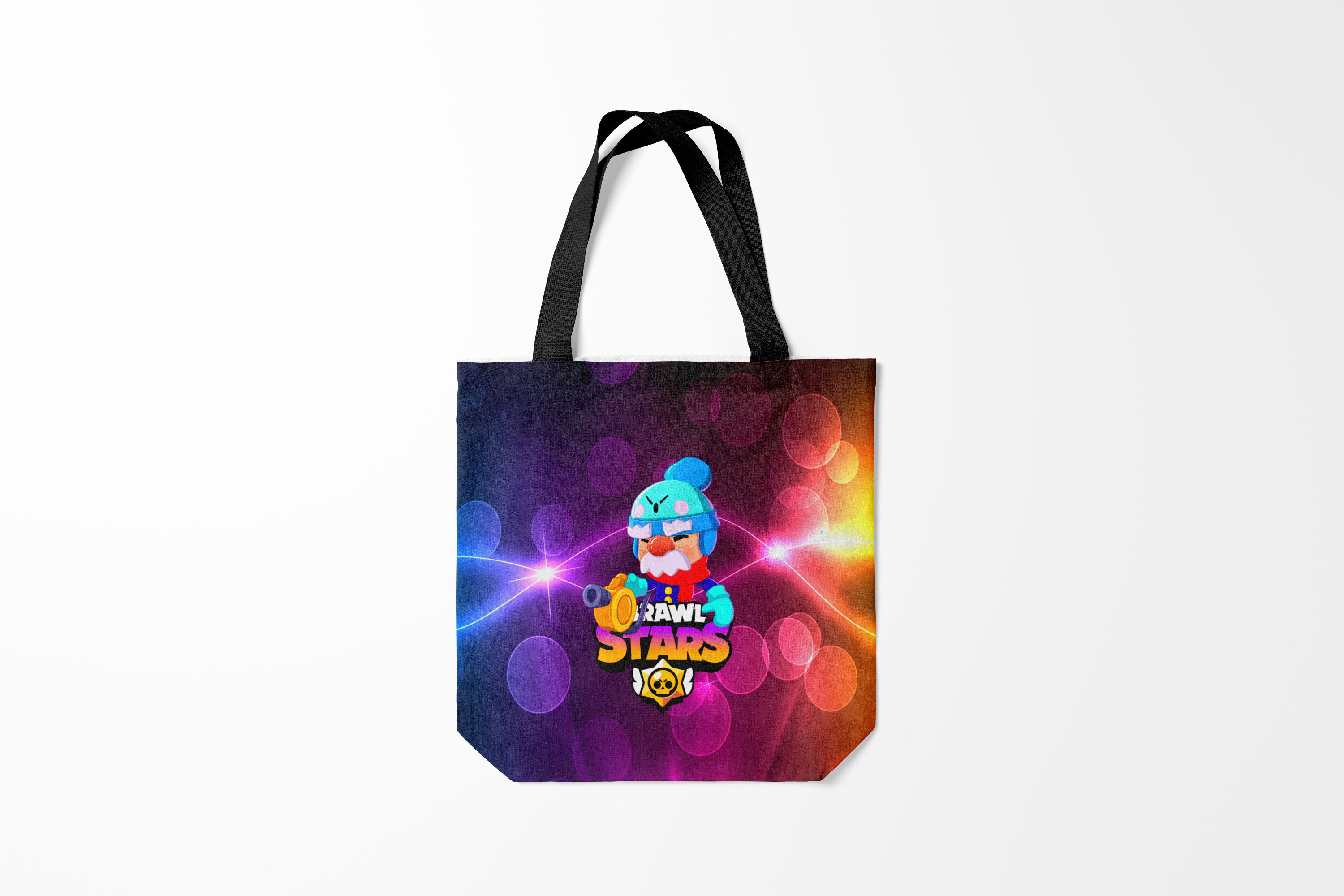 

Сумка шoппер унисекс Burnettie Brawl Stars GALE, черный, Brawl Stars GALE