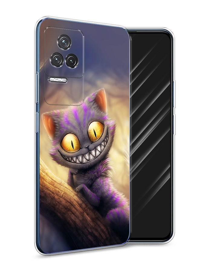 

Чехол Awog на Xiaomi Redmi K50 "Cheshire Cat", Разноцветный, 312250-1