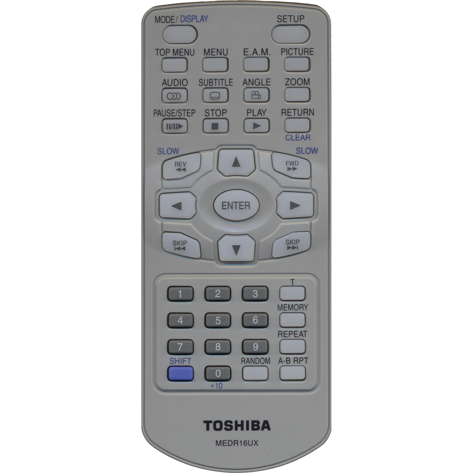 фото Пульт ду toshiba medr16ux grey