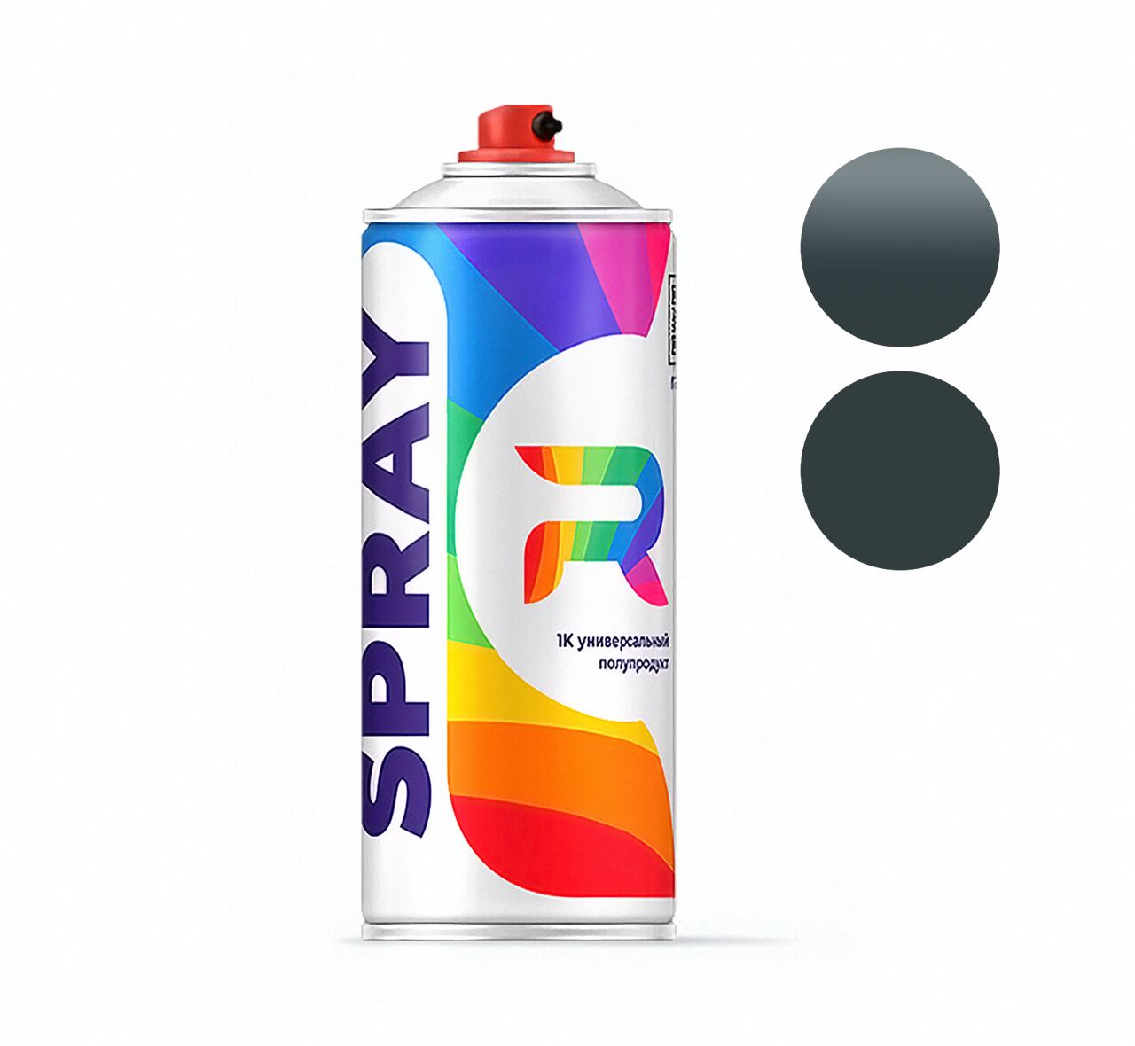 

Автомобильная краска RAL 7011 - RAL7011 (Базовая) RAL1 аэрозоль 520 мл, RAL 7011 - RAL7011