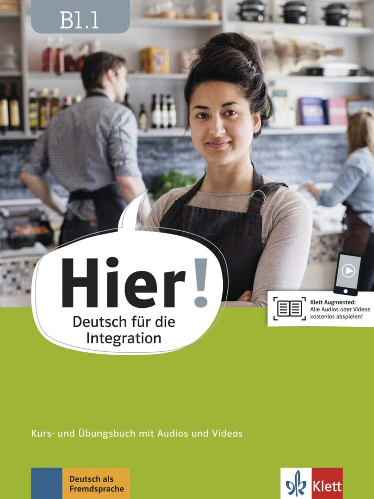 

Hier! B1.1 Kurs- und ubungsbuch mit Audios und Videos