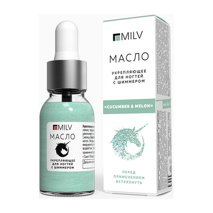 

Масло для ногтей MILV Cucumber & Melon, 15 мл