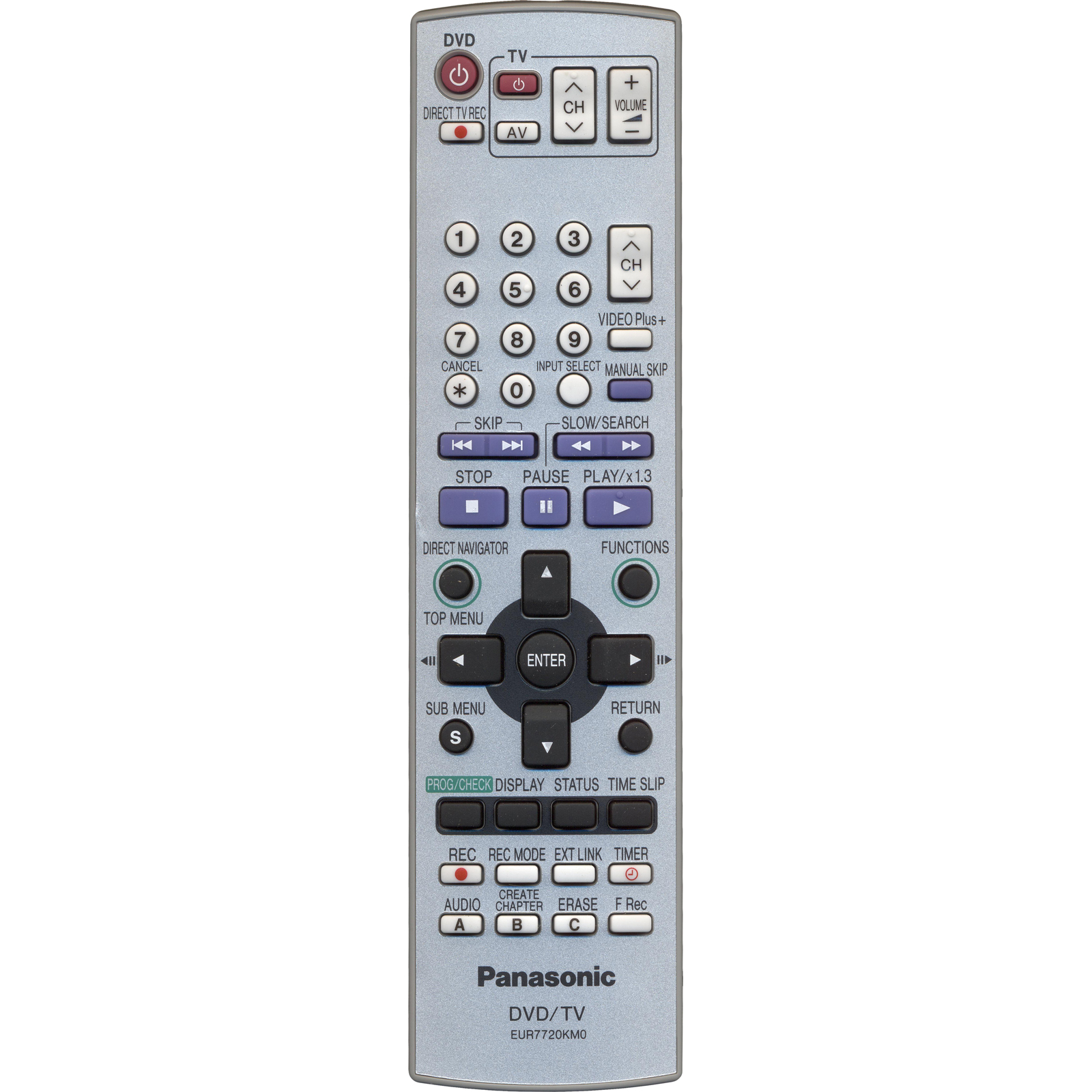 фото Пульт ду panasonic eur7720kmo grey