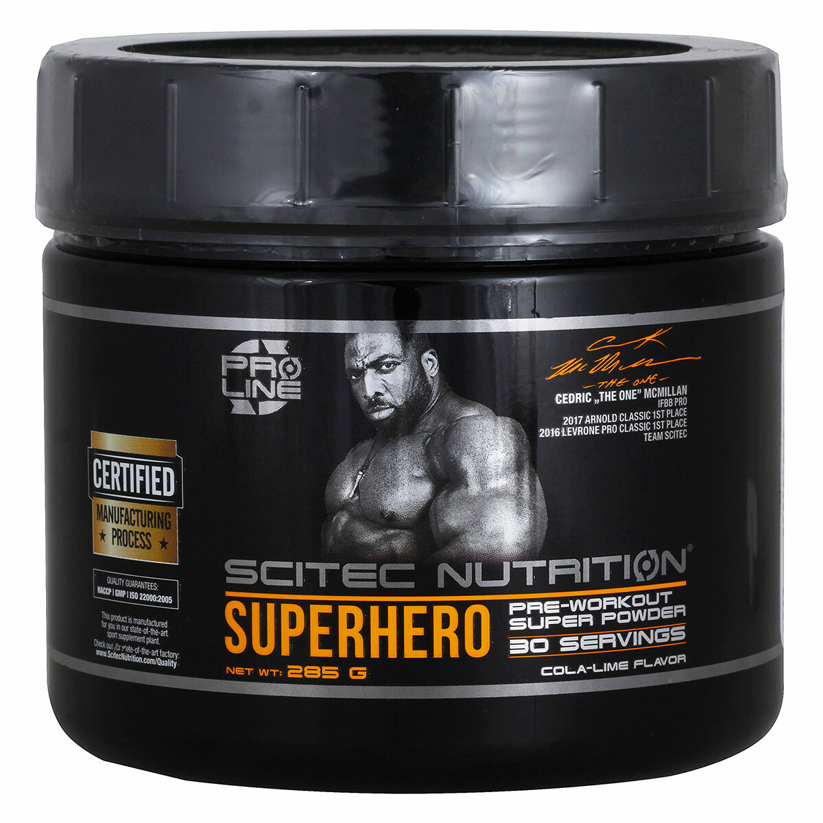 Scitec Nutrition Superhero Pre-Wo 285 г (вкус: манго-лайм)