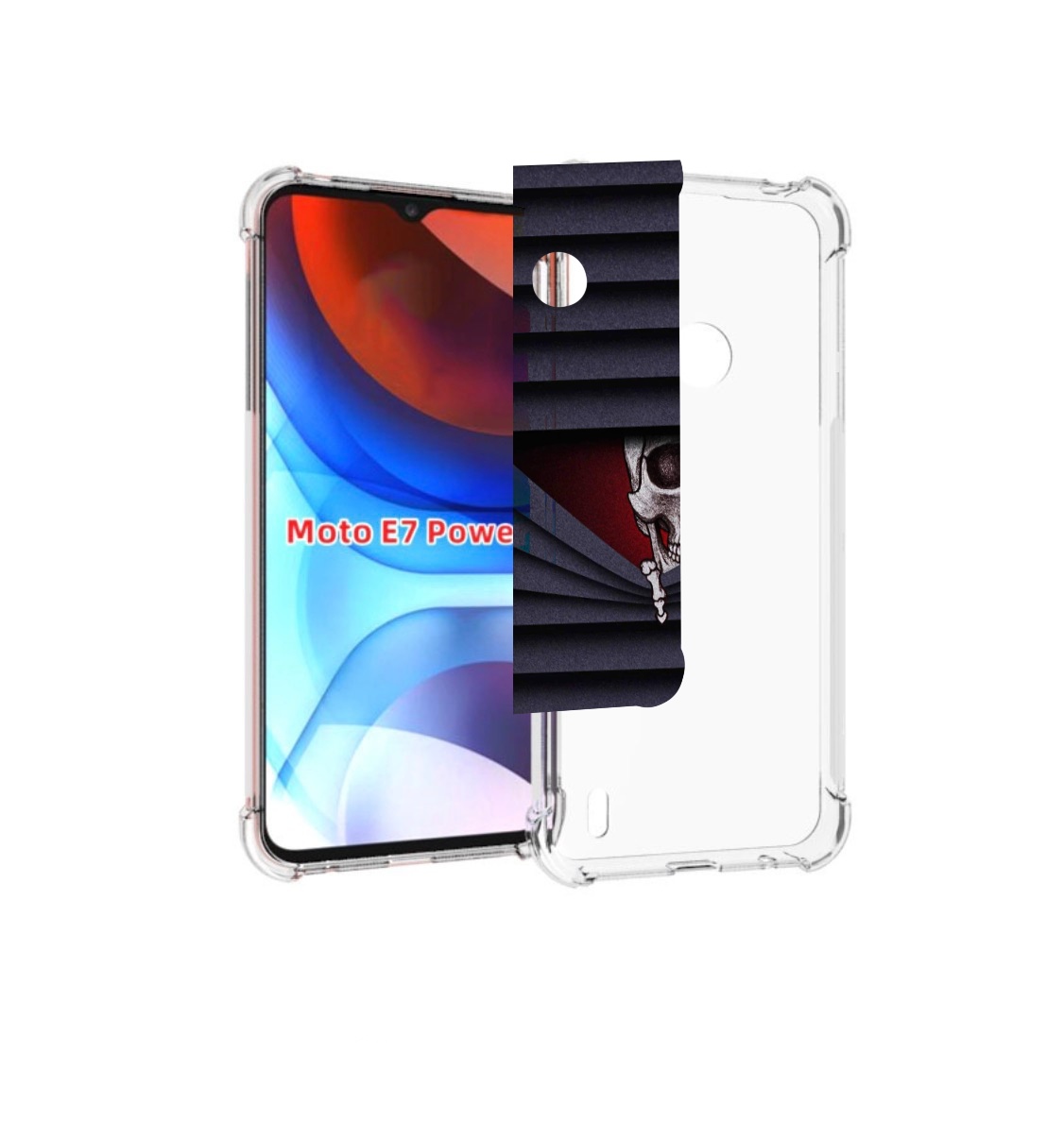 

Чехол MyPads подглядываю для Motorola Moto E7 Power, Прозрачный, Tocco