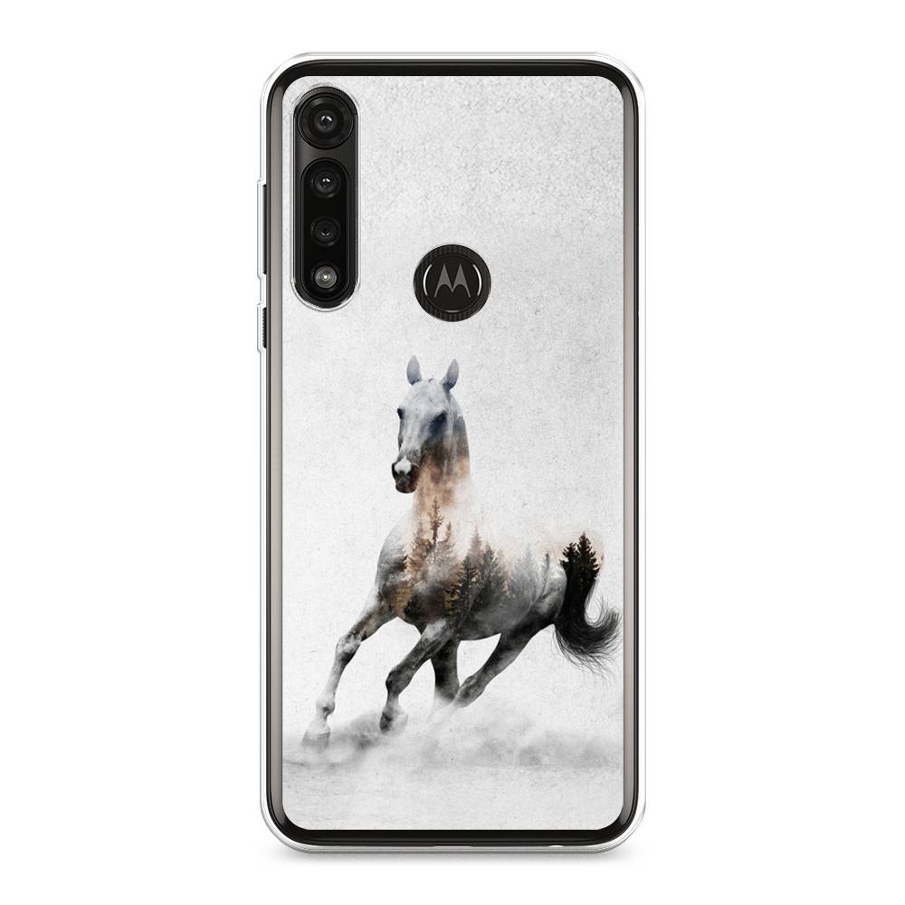 

Чехол Awog на Motorola Moto G Power 2020 "Лошадь лес", Разноцветный, 242650-2