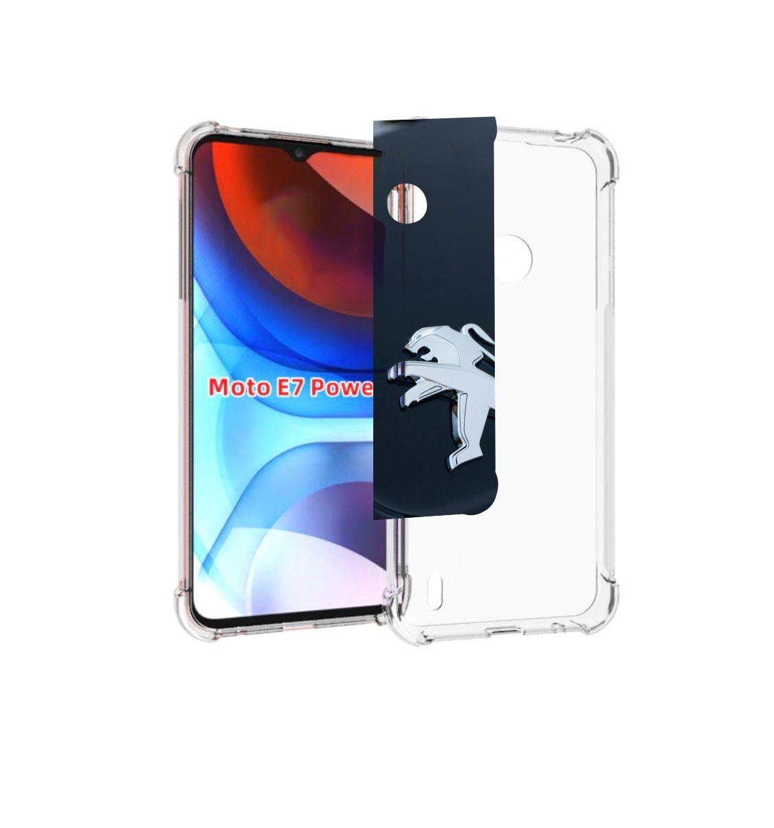 

Чехол MyPads peugeot 2 для Motorola Moto E7 Power, Прозрачный, Tocco
