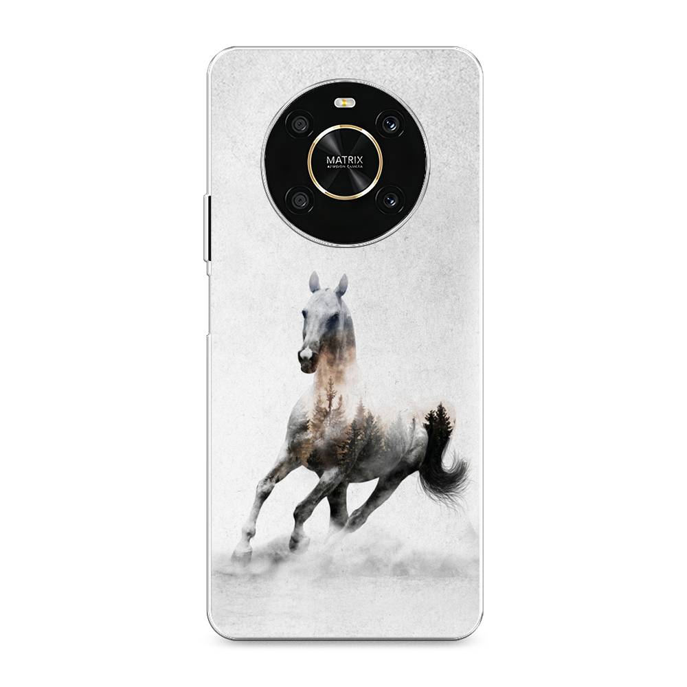 

Чехол Awog на Honor X9 4G/Magic4 Lite 4G "Лошадь лес", Разноцветный, 6108150-2