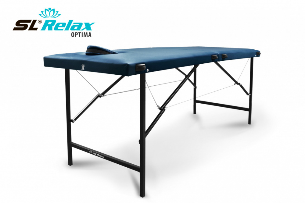 фото Массажный стол relax optima (blue) nobrand